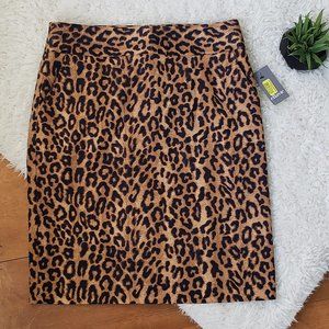 EllaVie Leopard Prink Pencil Skirt
